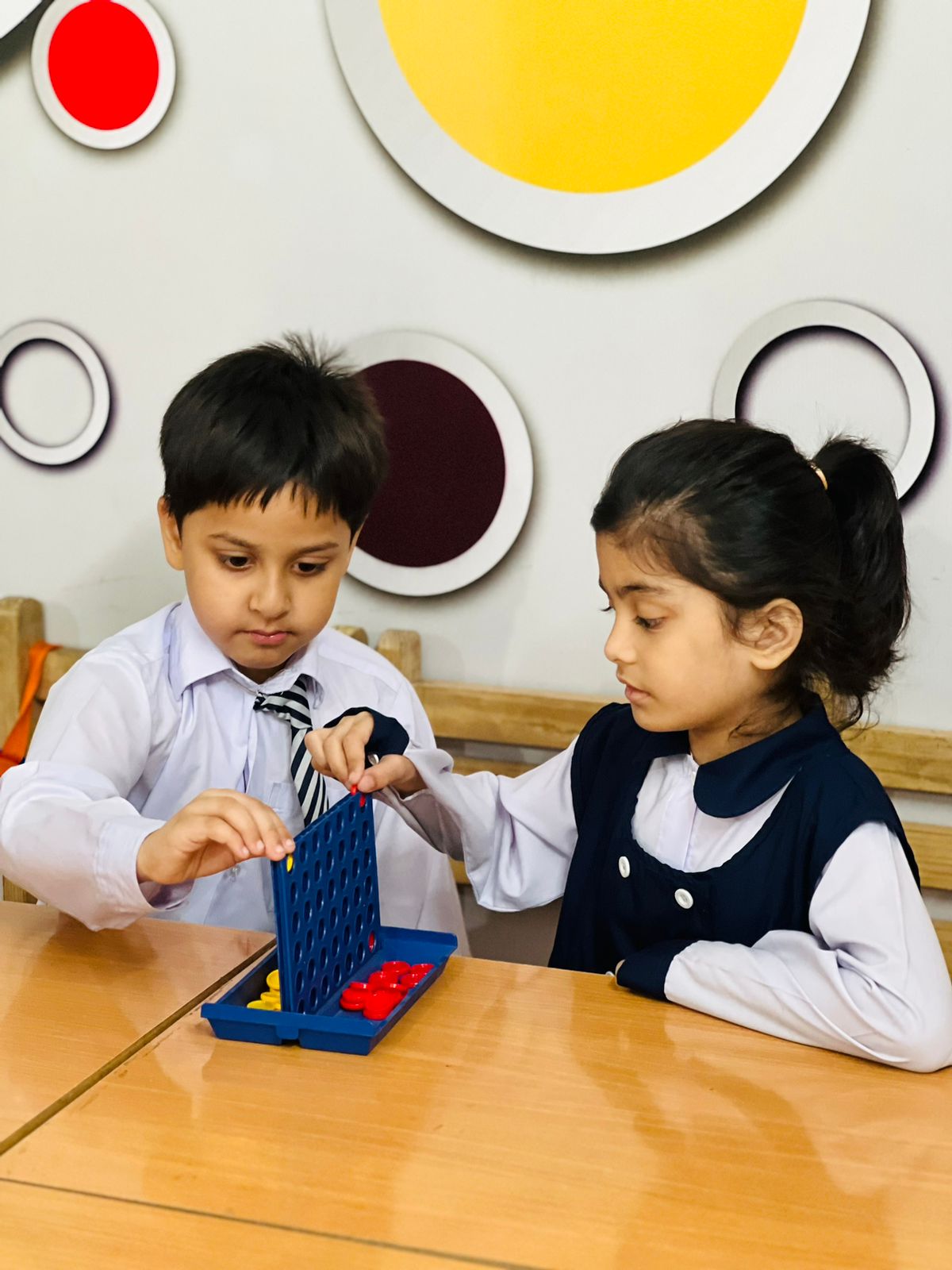 Early Years students at SKANS PWD Campus