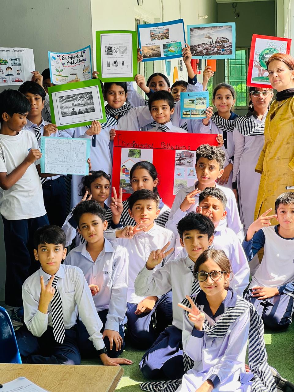 Juniors students at SKANS PWD Campus